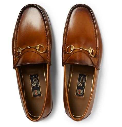 gucci shoes men brown|loafers for men Gucci.